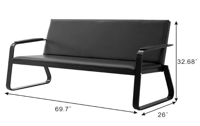 5 Seater Waiting Lobby Sofa