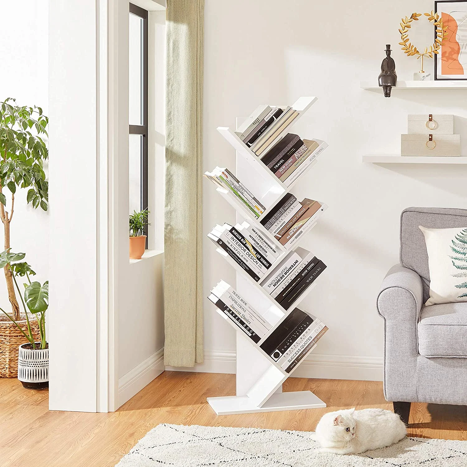 8 Tier Bookshelf