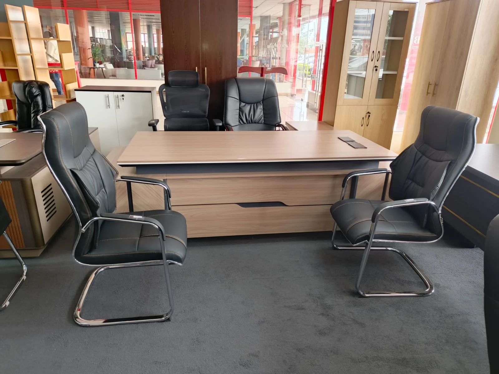 2.4m Md Office Desk