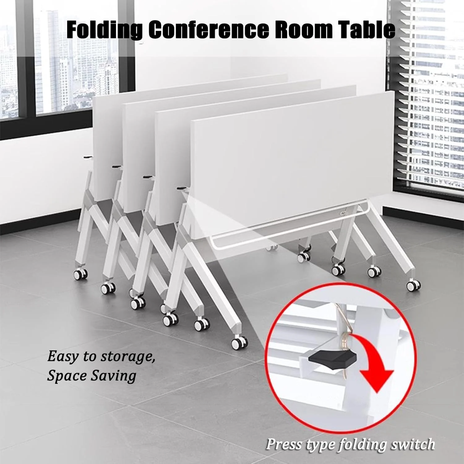 1.4m Modern Foldable Table