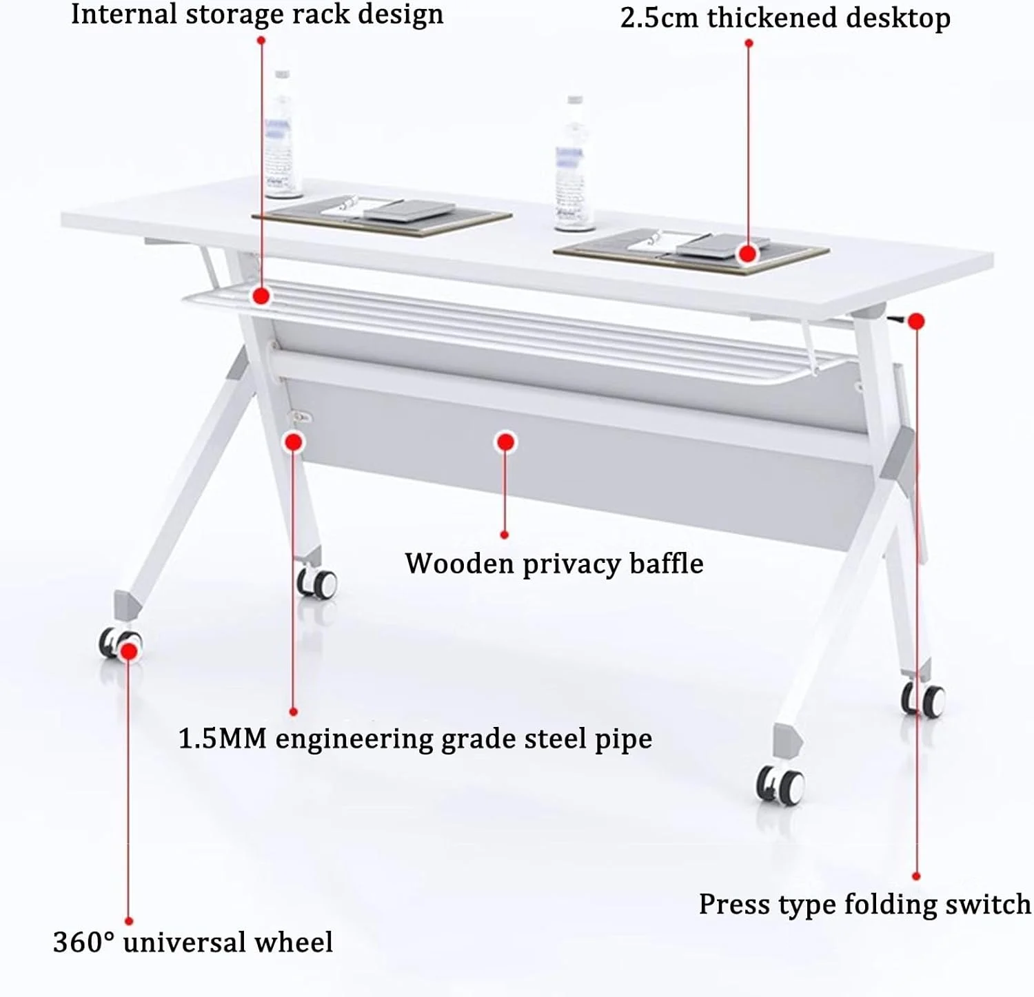 1.4m Modern Foldable Table