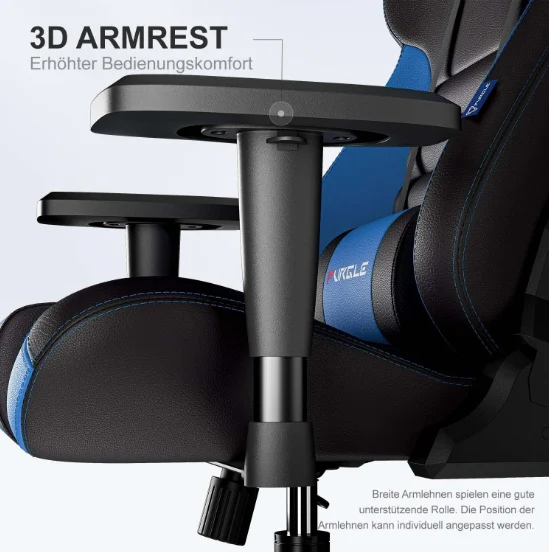 Adcom Gaming Chair Blue