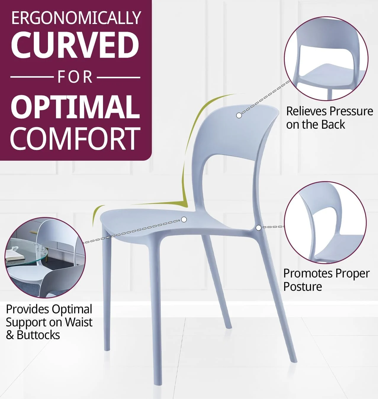 Plastic Stack Chair