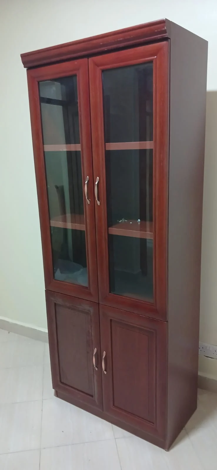 2 Door Wooden Executive Cabinet