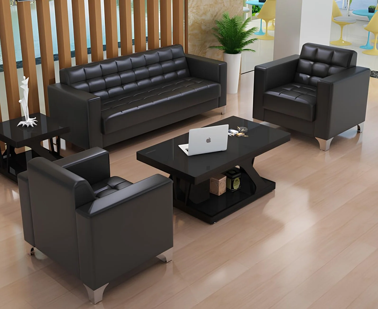 5 Seater Office Sofa