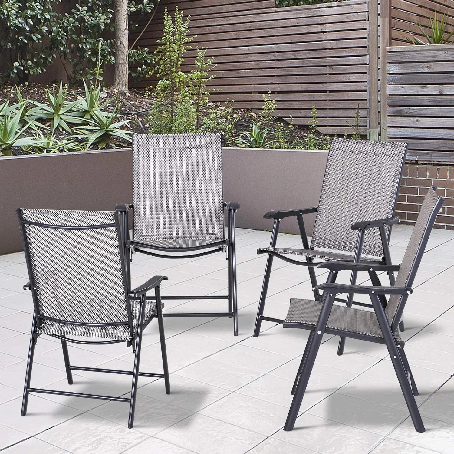 4 Seater Foldable Outdoor Set