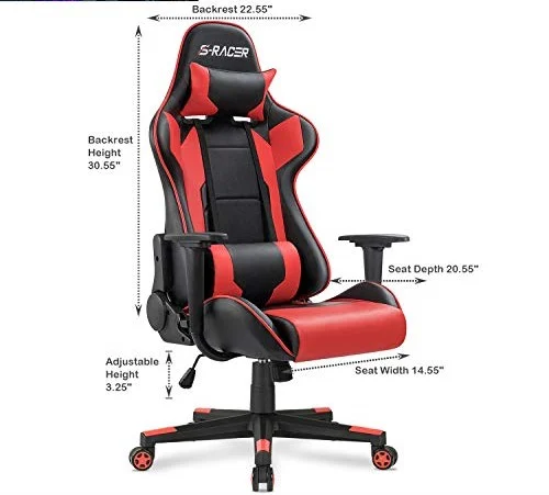 Adcom Gaming Chair Red
