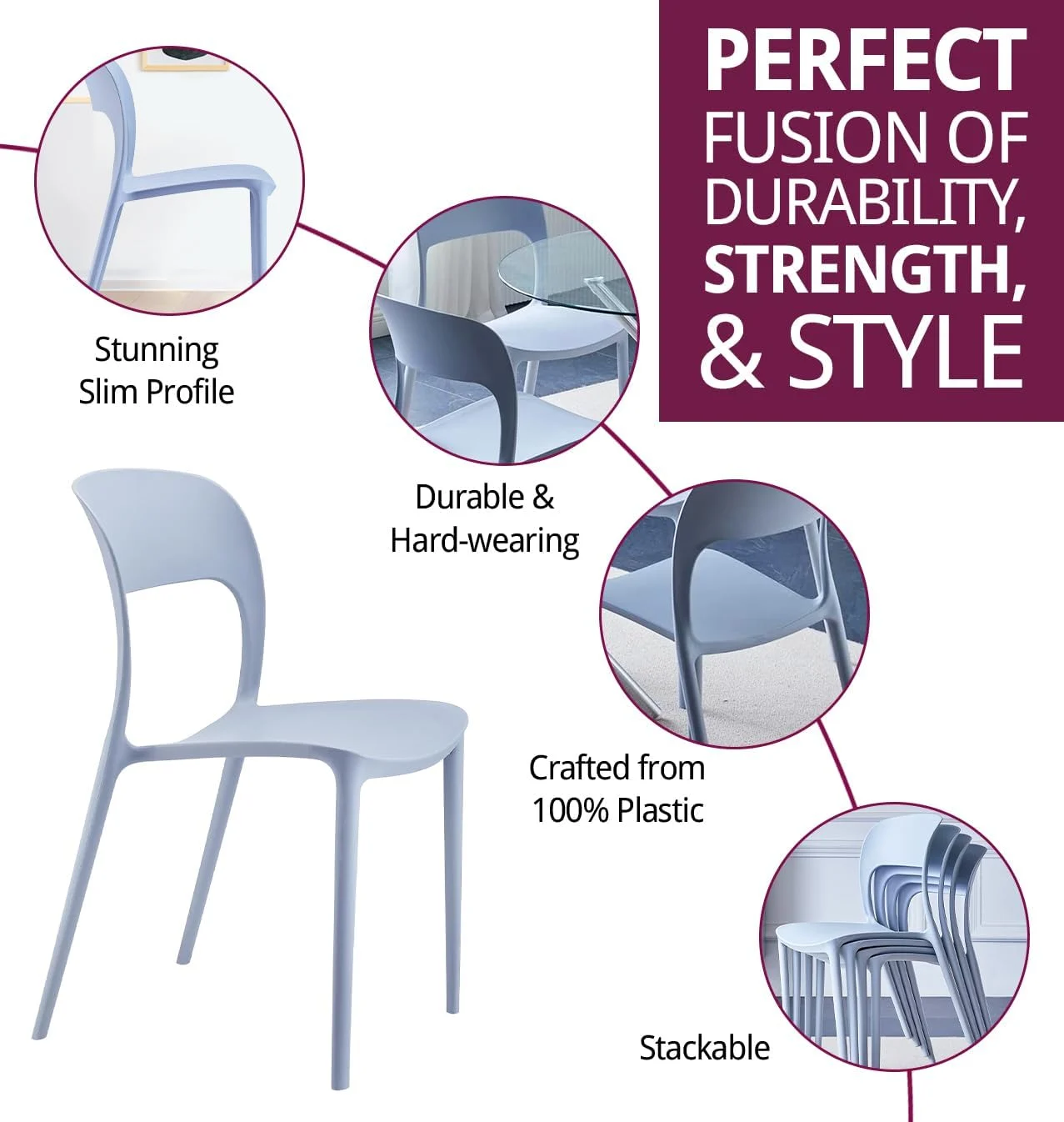 Plastic Stack Chair