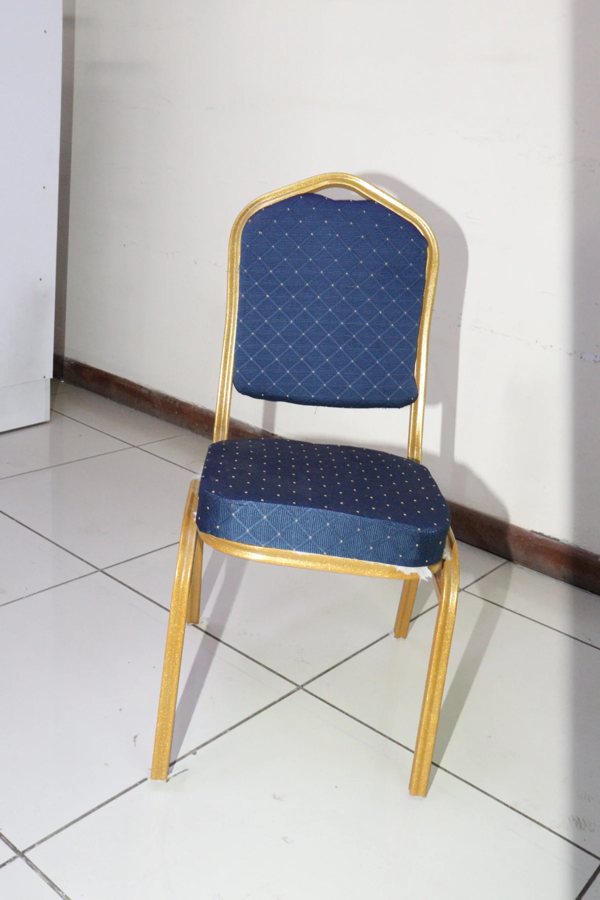 Blue Banquet Chair