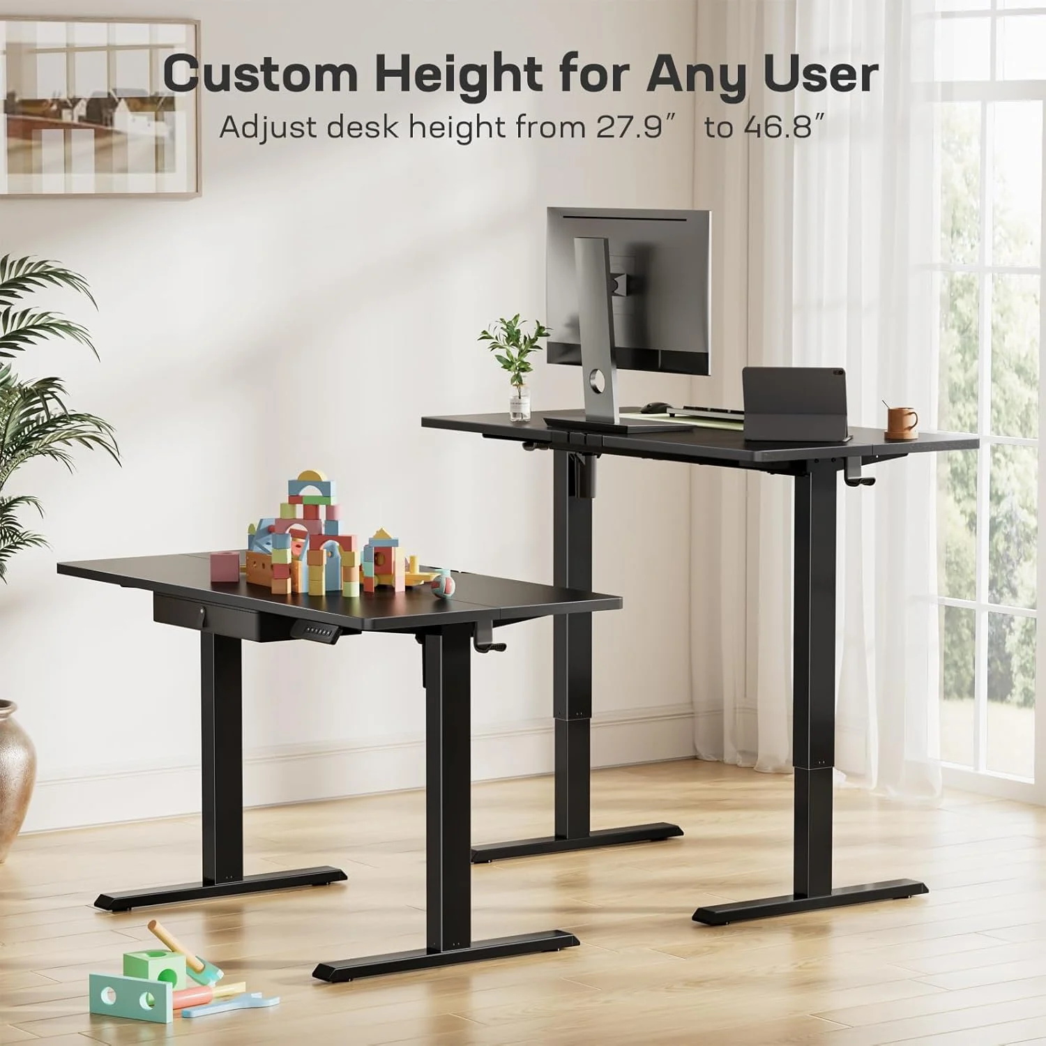 1.4m Standing Electric Table