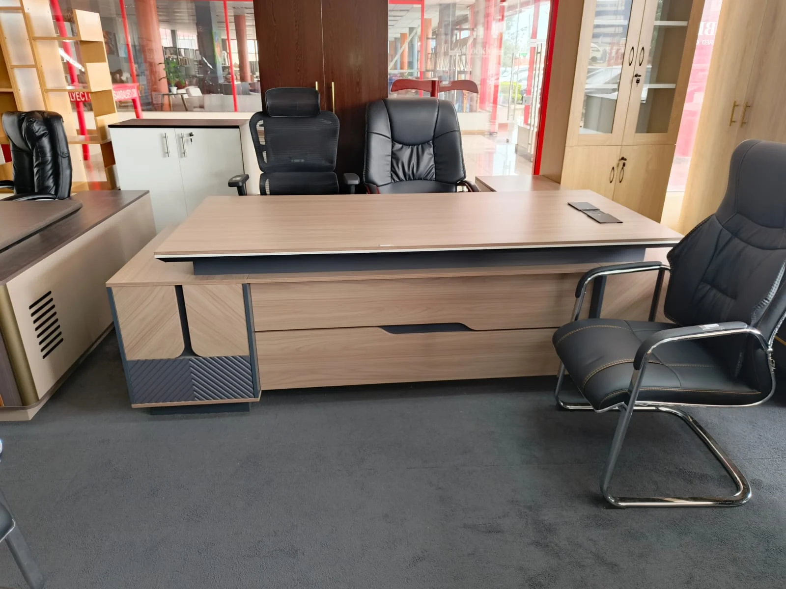 2.4m Md Office Desk